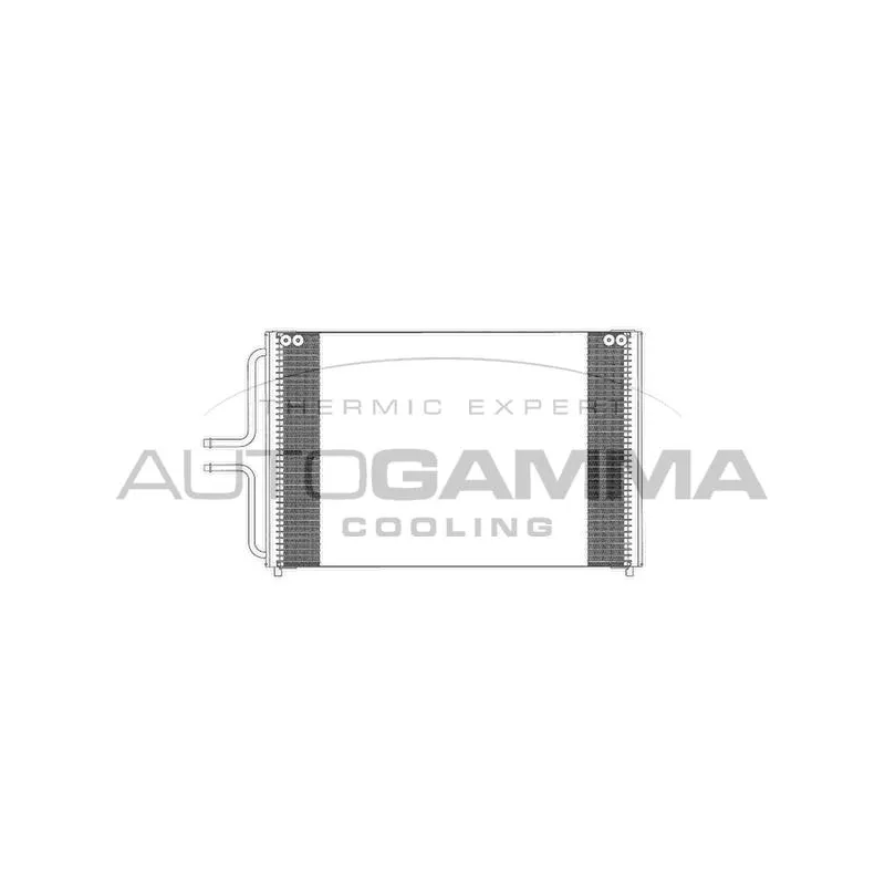 Condenseur, climatisation AUTOGAMMA 101759