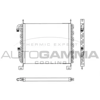 Condenseur, climatisation AUTOGAMMA 101760