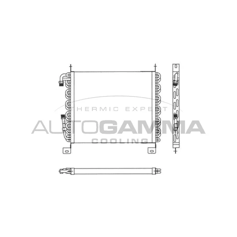 Condenseur, climatisation AUTOGAMMA 101760