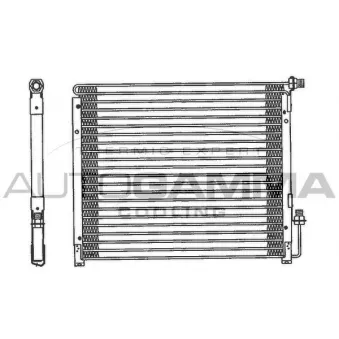 Condenseur, climatisation AUTOGAMMA 101761
