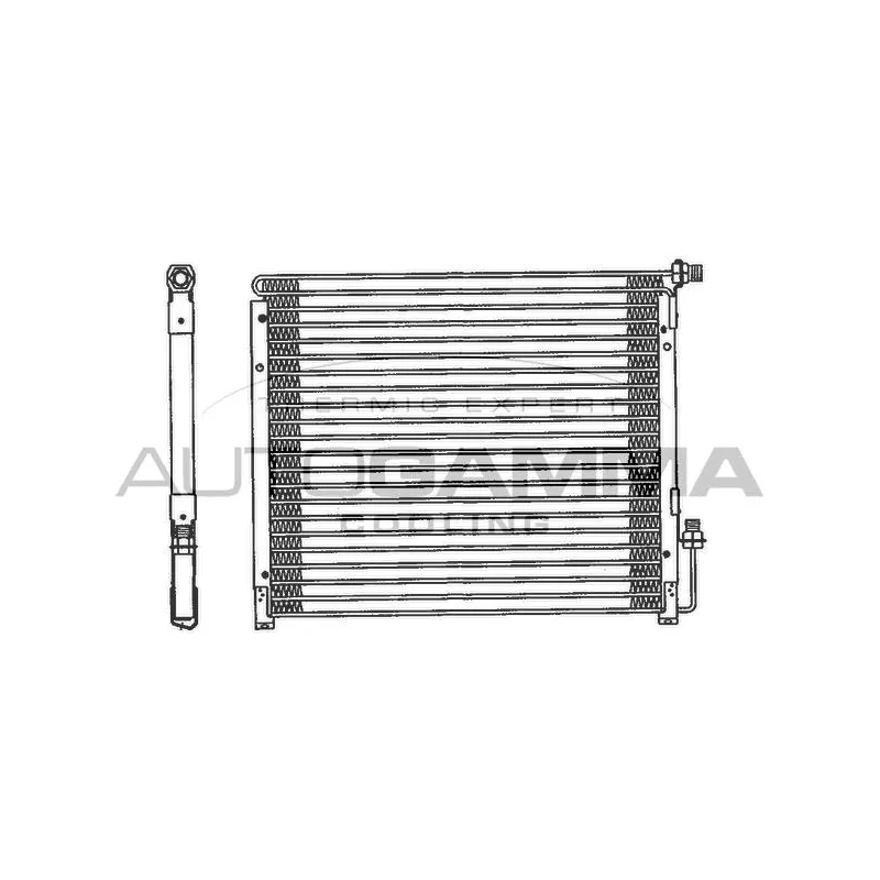 Condenseur, climatisation AUTOGAMMA 101761