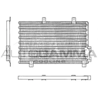 Condenseur, climatisation AUTOGAMMA 101762