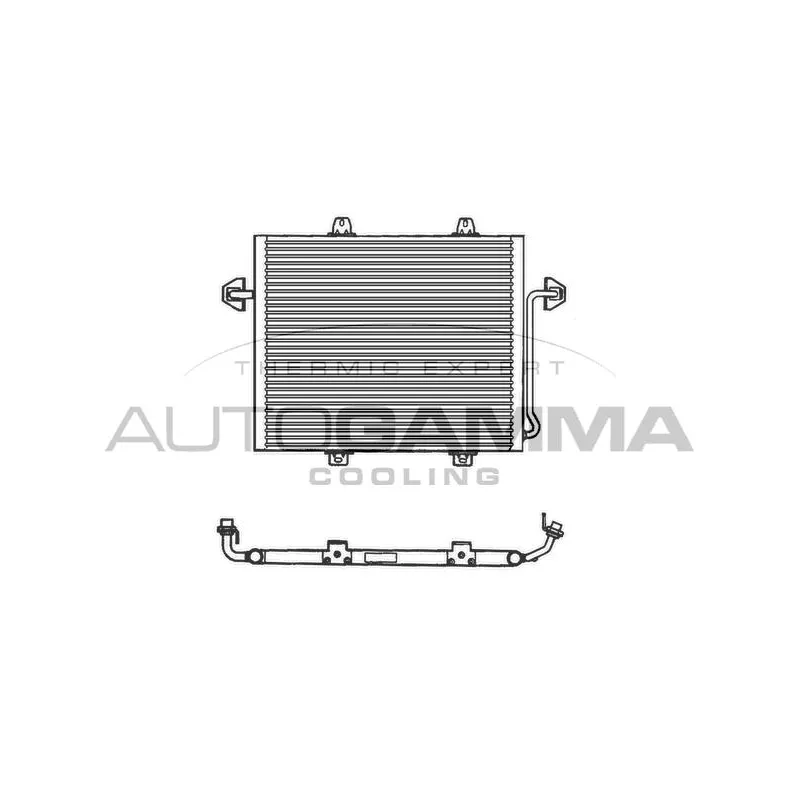 Condenseur, climatisation AUTOGAMMA 101787