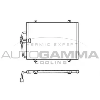 Condenseur, climatisation AUTOGAMMA 101792