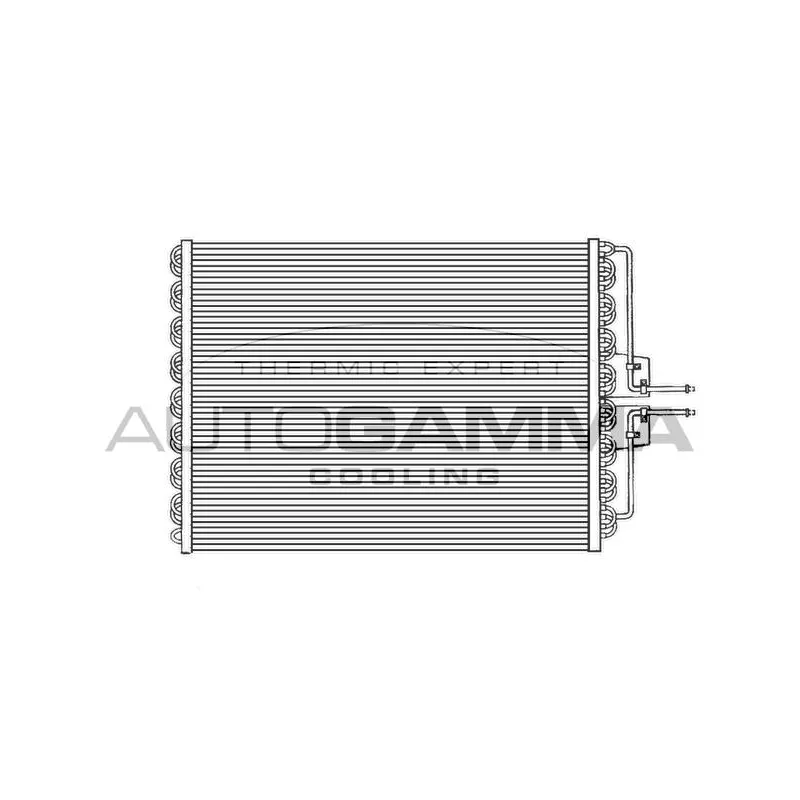 Condenseur, climatisation AUTOGAMMA 101805