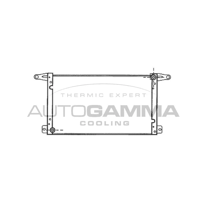 Condenseur, climatisation AUTOGAMMA 101814