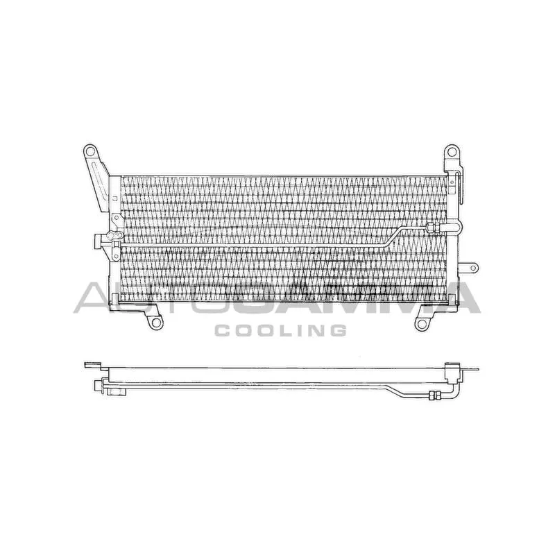 Condenseur, climatisation AUTOGAMMA 101815