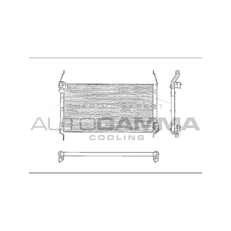 Condenseur, climatisation AUTOGAMMA 101819