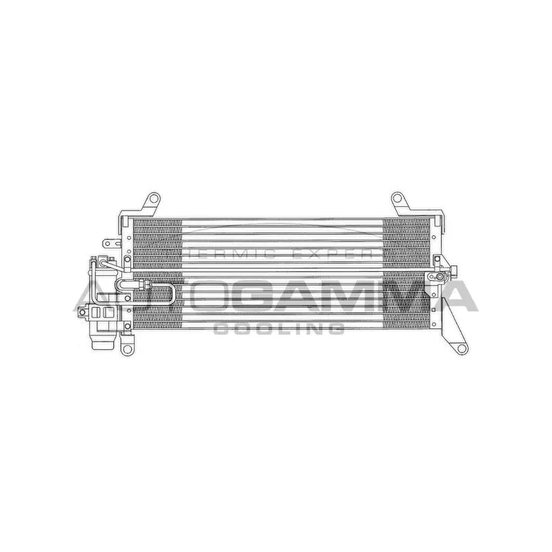 Condenseur, climatisation AUTOGAMMA 101820