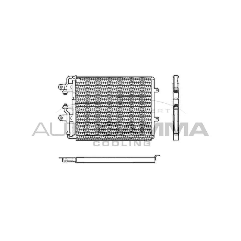 Condenseur, climatisation AUTOGAMMA 101823