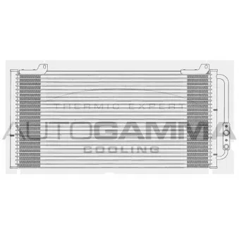 Condenseur, climatisation AUTOGAMMA 101846