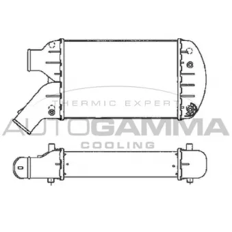 Intercooler, échangeur AUTOGAMMA