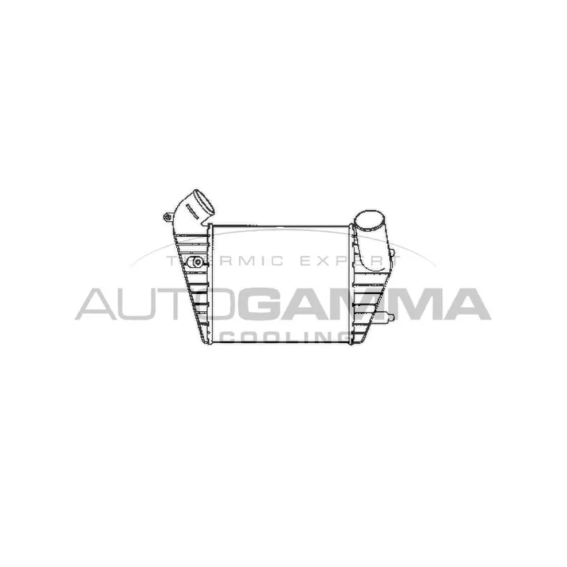 Intercooler, échangeur AUTOGAMMA 101856