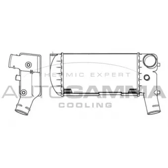 Intercooler, échangeur AUTOGAMMA 101862