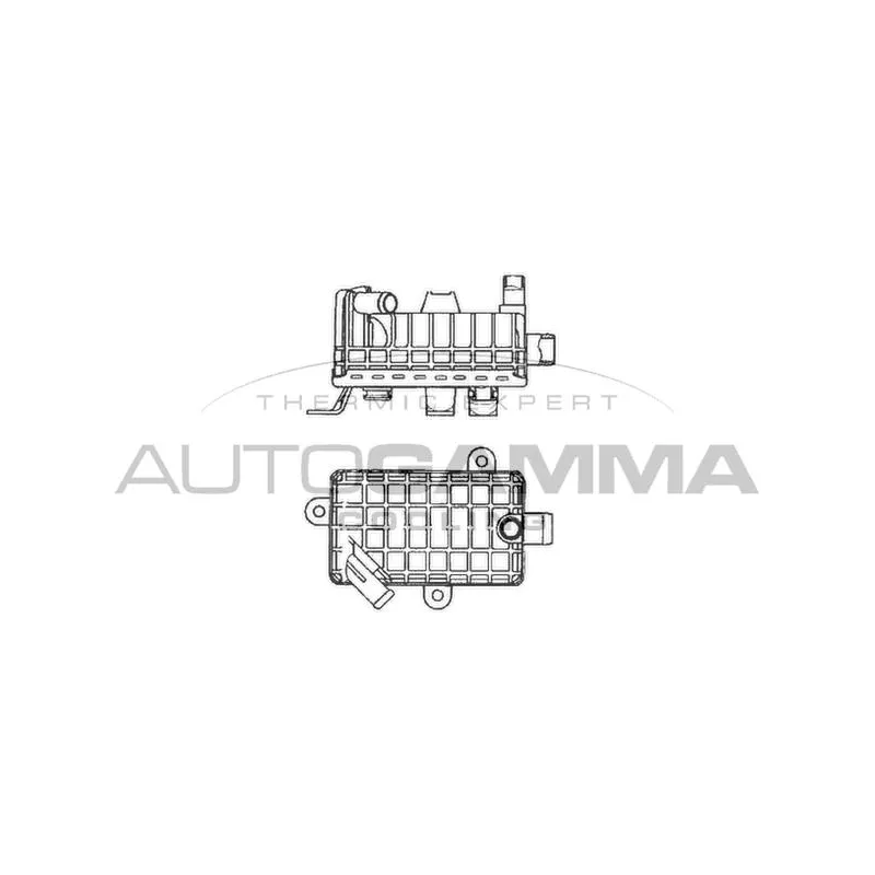 Radiateur d'huile AUTOGAMMA 102012