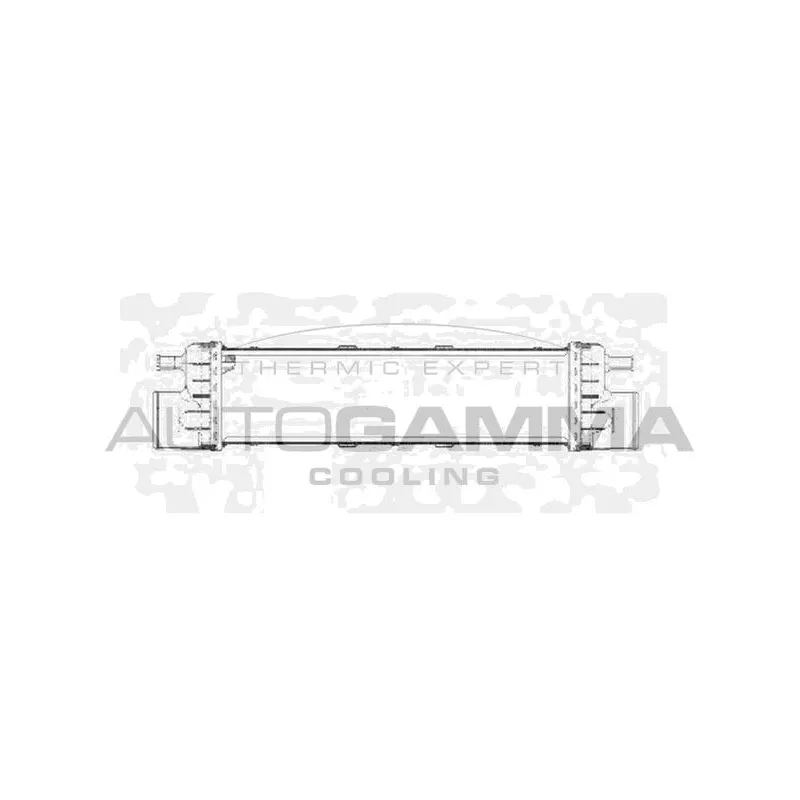 Intercooler, échangeur AUTOGAMMA 102016