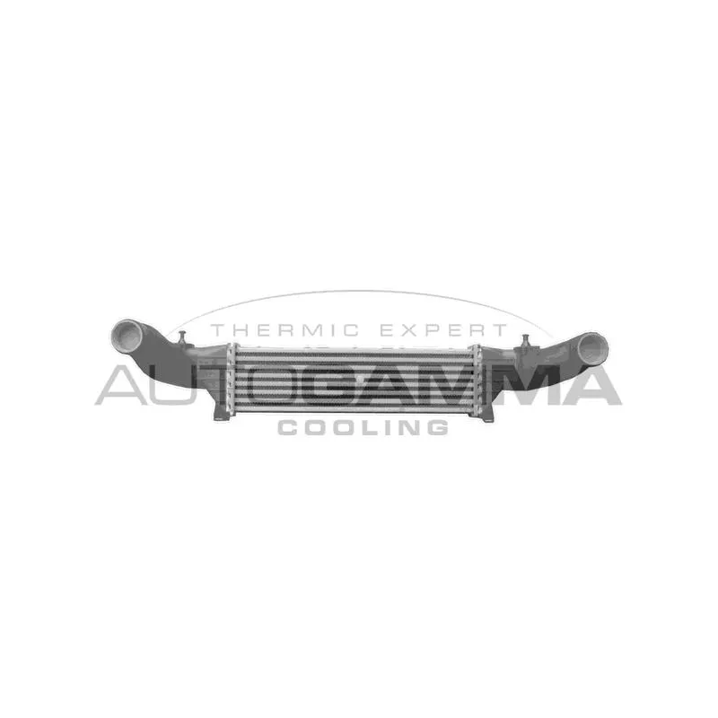 Intercooler, échangeur AUTOGAMMA 102017
