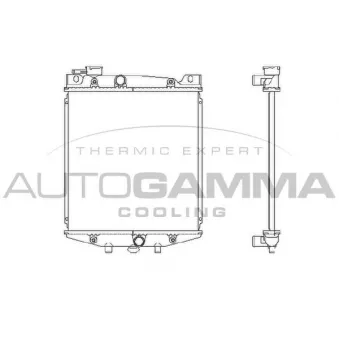 Radiateur, refroidissement du moteur AUTOGAMMA