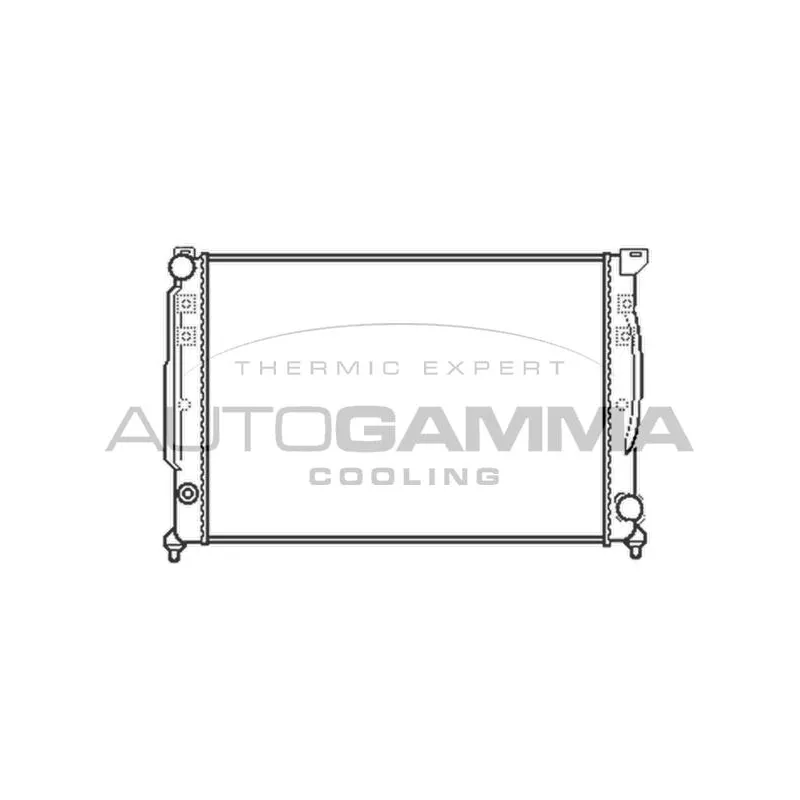 Radiateur, refroidissement du moteur AUTOGAMMA 102054