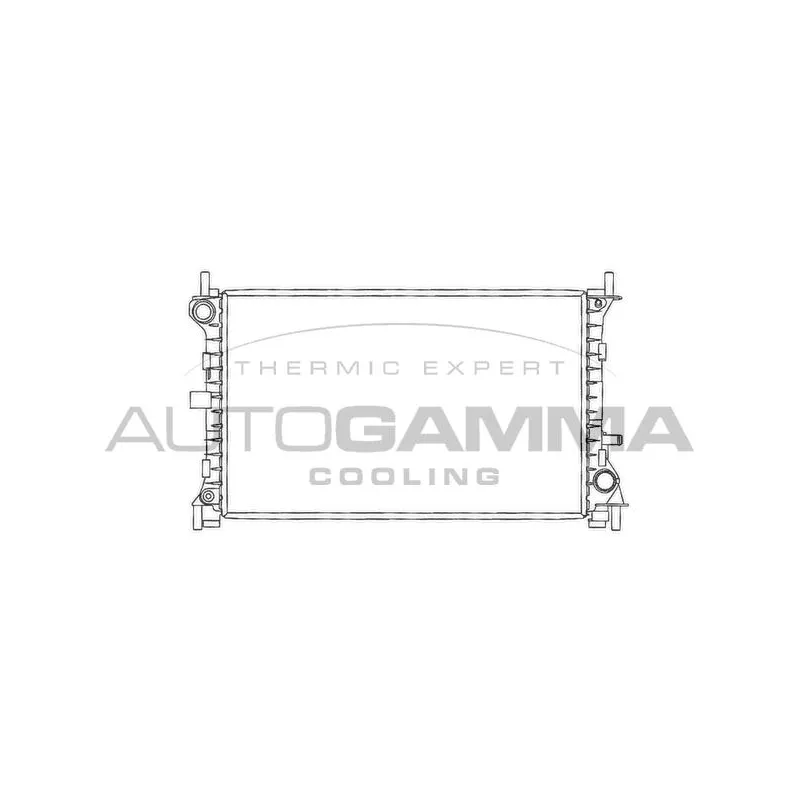 Radiateur, refroidissement du moteur AUTOGAMMA 102072