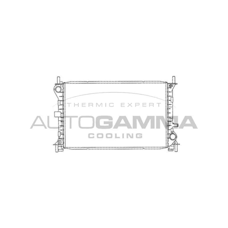 Radiateur, refroidissement du moteur AUTOGAMMA 102073