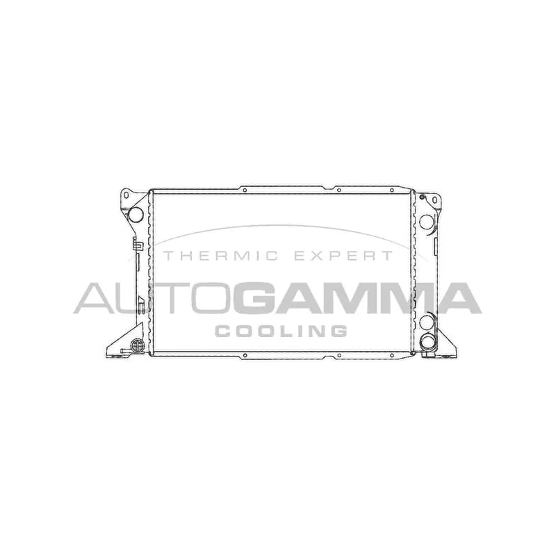 Radiateur, refroidissement du moteur AUTOGAMMA 102088