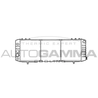 Radiateur, refroidissement du moteur AUTOGAMMA 102133