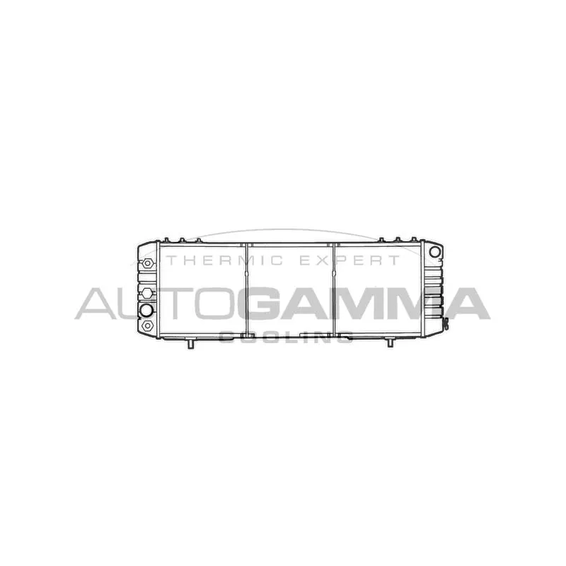 Radiateur, refroidissement du moteur AUTOGAMMA 102133