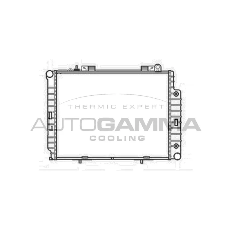 Radiateur, refroidissement du moteur AUTOGAMMA 102151