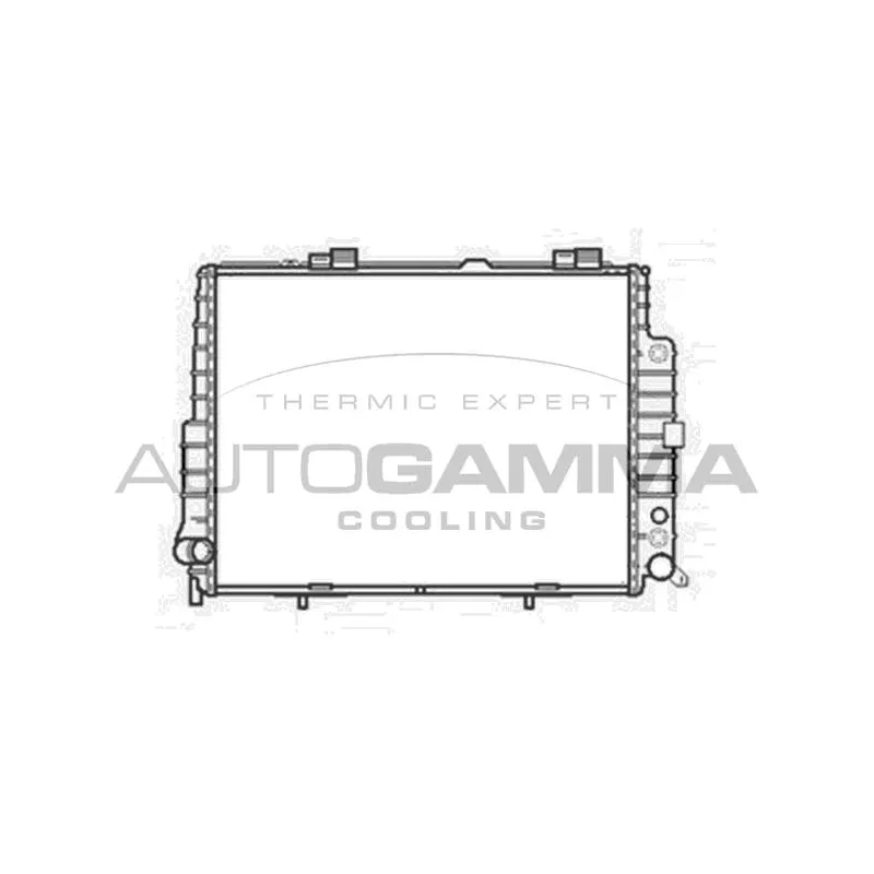 Radiateur, refroidissement du moteur AUTOGAMMA 102153