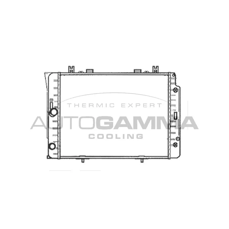 Radiateur, refroidissement du moteur AUTOGAMMA 102162