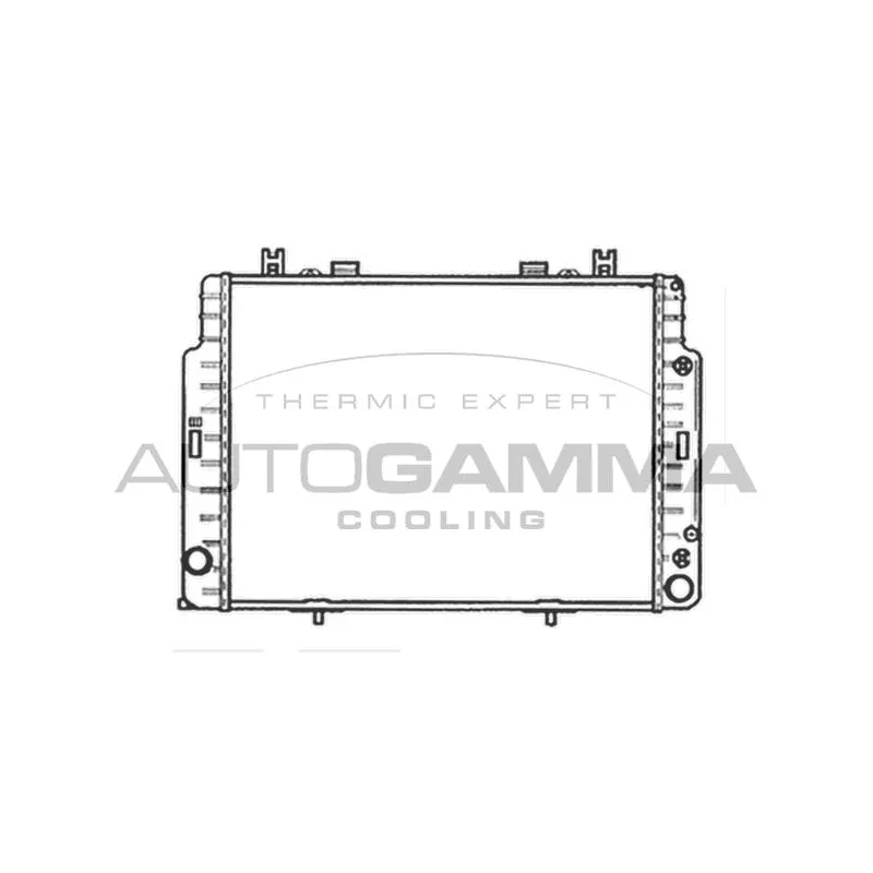Radiateur, refroidissement du moteur AUTOGAMMA 102164