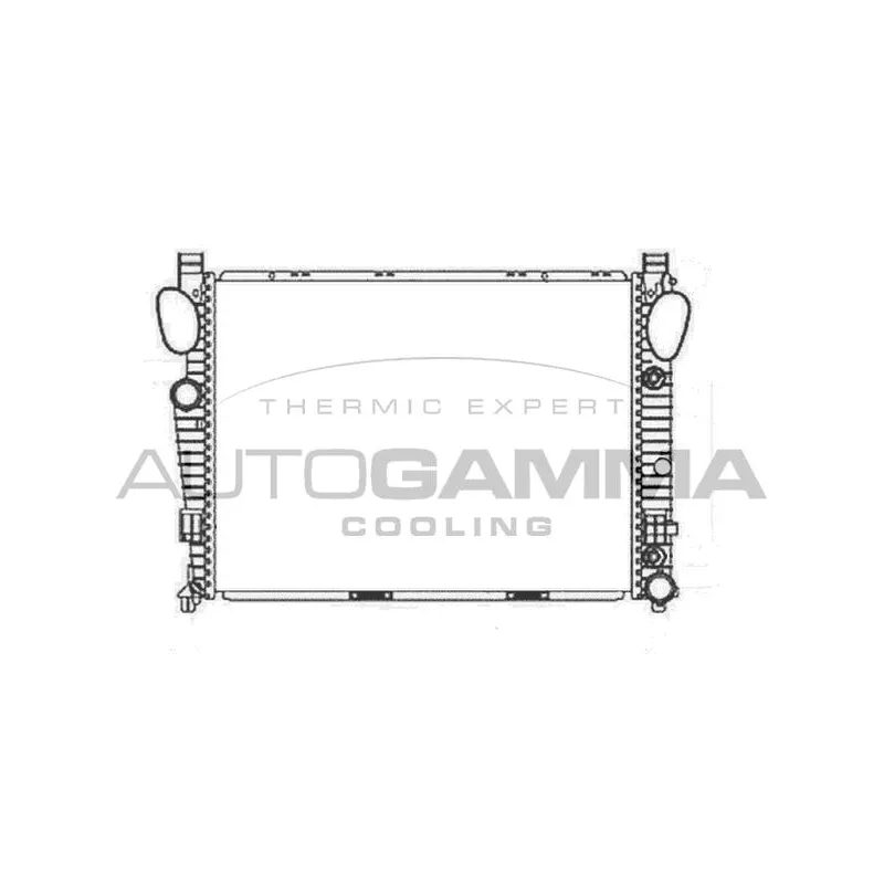 Radiateur, refroidissement du moteur AUTOGAMMA 102169