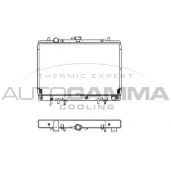 Radiateur, refroidissement du moteur AUTOGAMMA