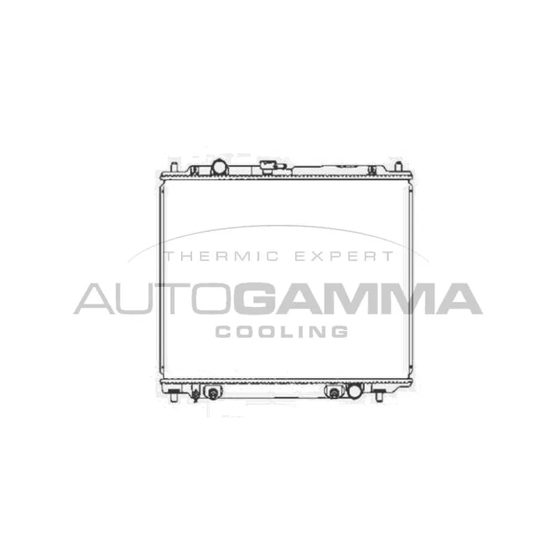 Radiateur, refroidissement du moteur AUTOGAMMA 102178