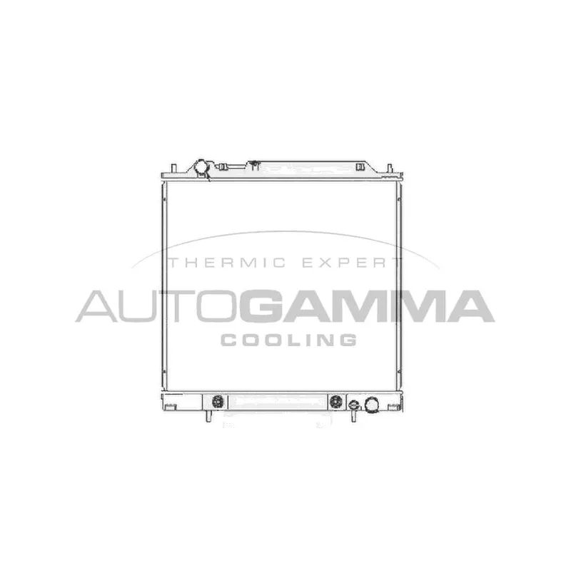 Radiateur, refroidissement du moteur AUTOGAMMA 102179