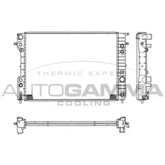Radiateur, refroidissement du moteur AUTOGAMMA