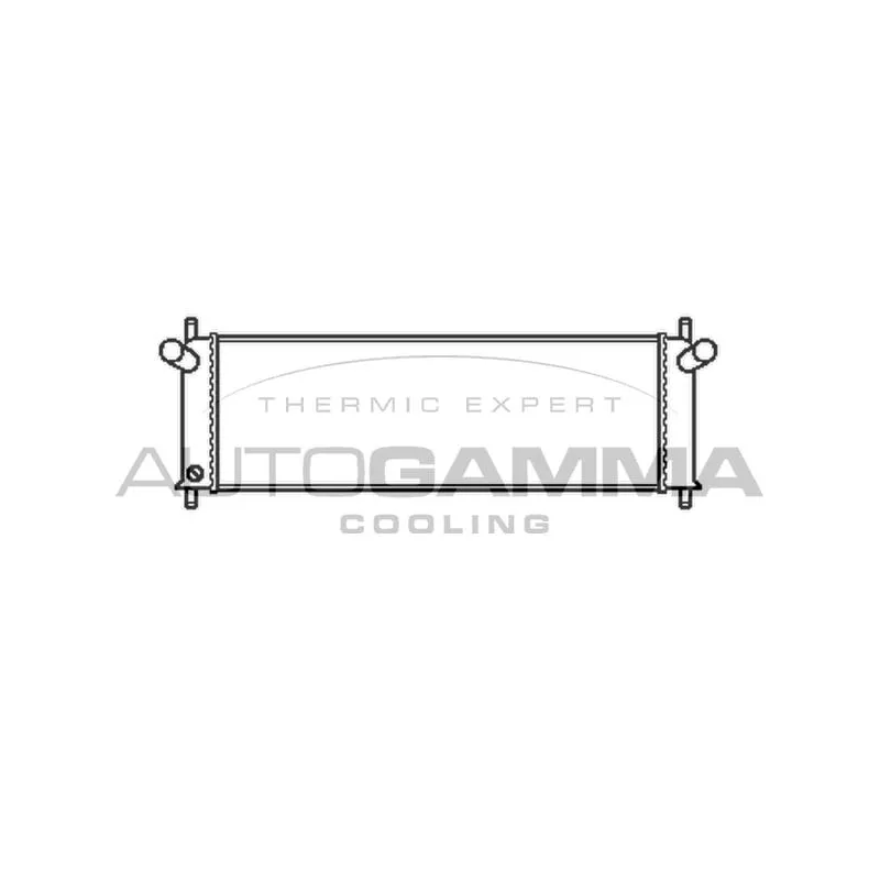 Radiateur, refroidissement du moteur AUTOGAMMA 102277