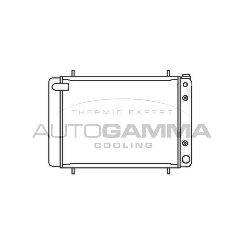 Radiateur, refroidissement du moteur AUTOGAMMA 102292