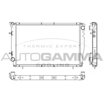 Radiateur, refroidissement du moteur AUTOGAMMA