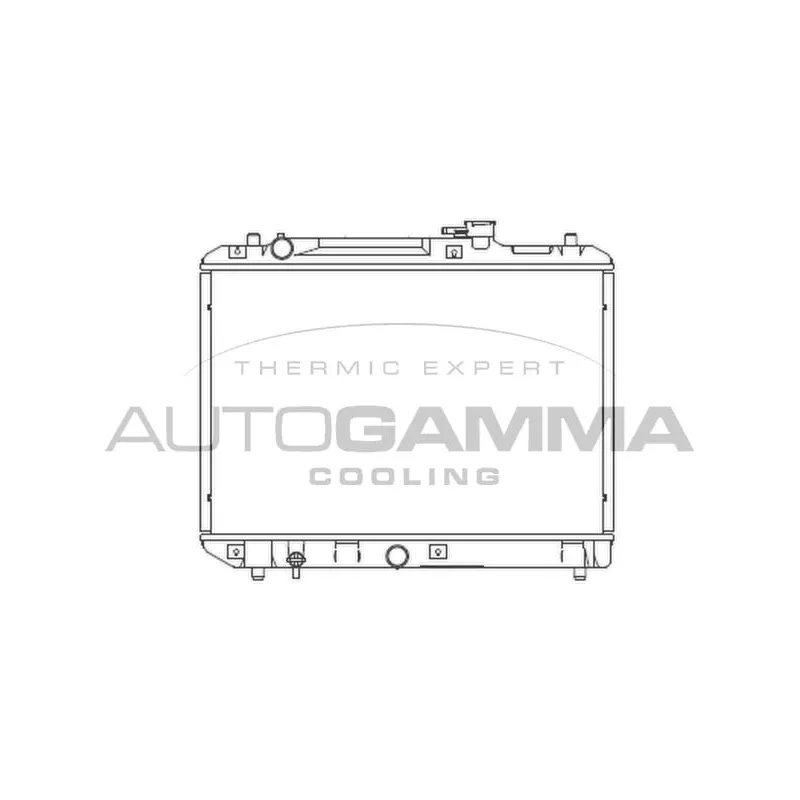 Radiateur, refroidissement du moteur AUTOGAMMA 102320