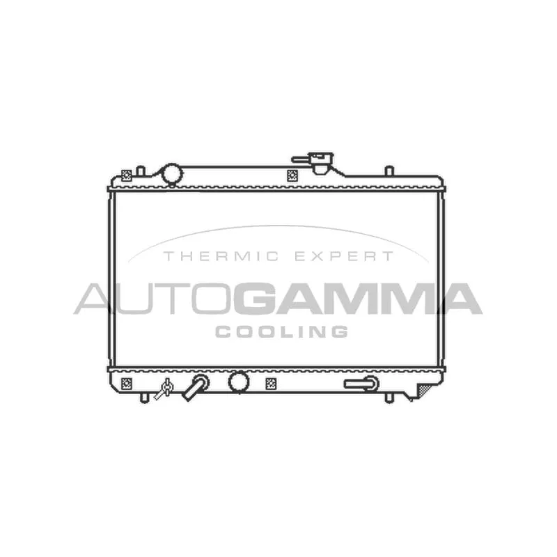 Radiateur, refroidissement du moteur AUTOGAMMA 102323