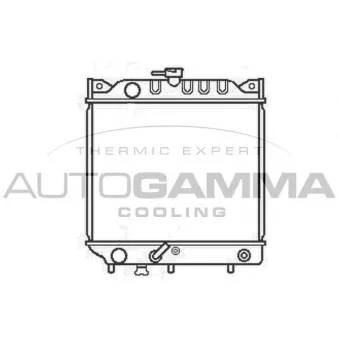 Radiateur, refroidissement du moteur AUTOGAMMA 102329