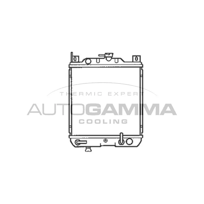 Radiateur, refroidissement du moteur AUTOGAMMA 102338