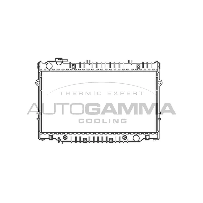 Radiateur, refroidissement du moteur AUTOGAMMA 102365