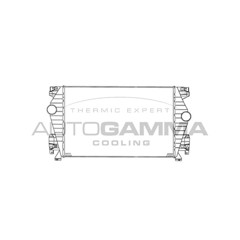 Intercooler, échangeur AUTOGAMMA 102394