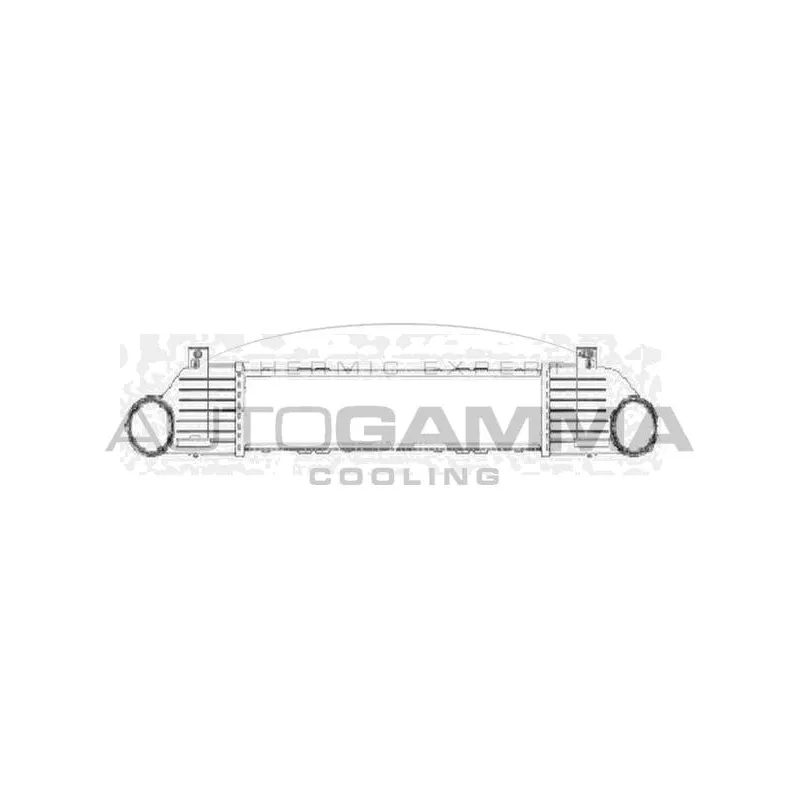 Intercooler, échangeur AUTOGAMMA 102400