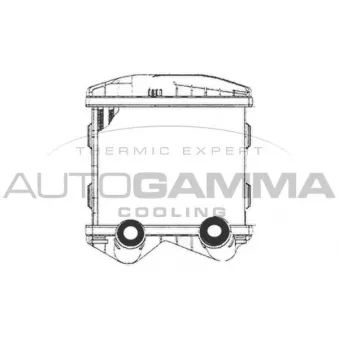 Intercooler, échangeur AUTOGAMMA 102409