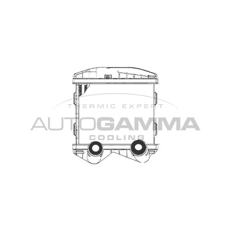 Intercooler, échangeur AUTOGAMMA 102409