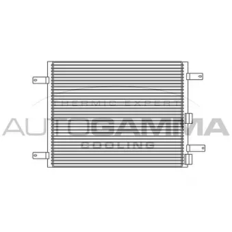 Condenseur, climatisation AUTOGAMMA 102421